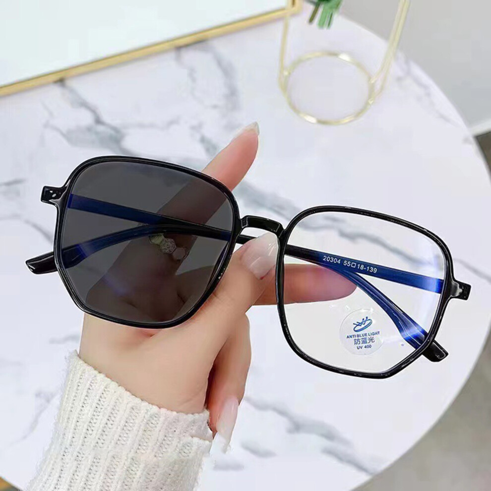 Dachuang Beauty (Black Frame, 350) Gaming Glasses Anti Eyestrain Unisex Chromatic Mirrors