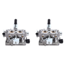 2X Carburateur Bicylindre 16100 Z9E 033 Carburateur à Haut Rendement Énergétique pour Moteurs GX630 GX690