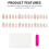 30pcs Reusable Resin Press On Nails, Long Lasting DIY 6