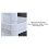 White 2-Layer Plastic Bathroom Tower Shelf 6