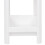 White 2-Layer Plastic Bathroom Tower Shelf 12