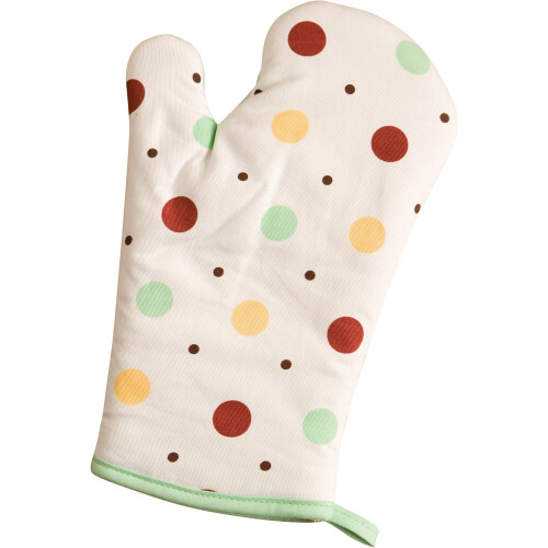 Premier Housewares Dotty 100% Cotton Single Oven Glove