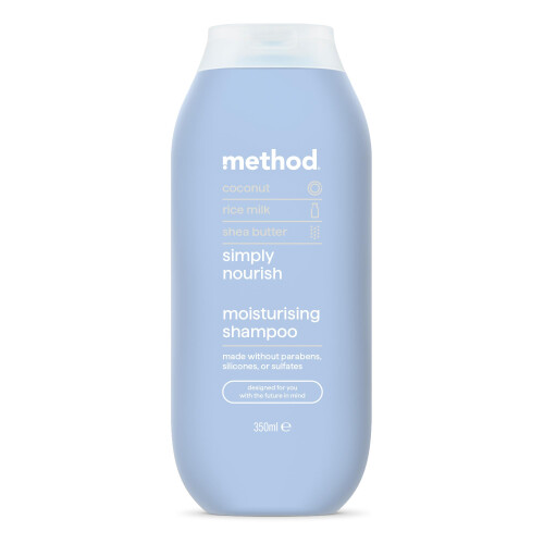 Method Method Moisturising Shampoo, Simply Nourish, Coconut,
