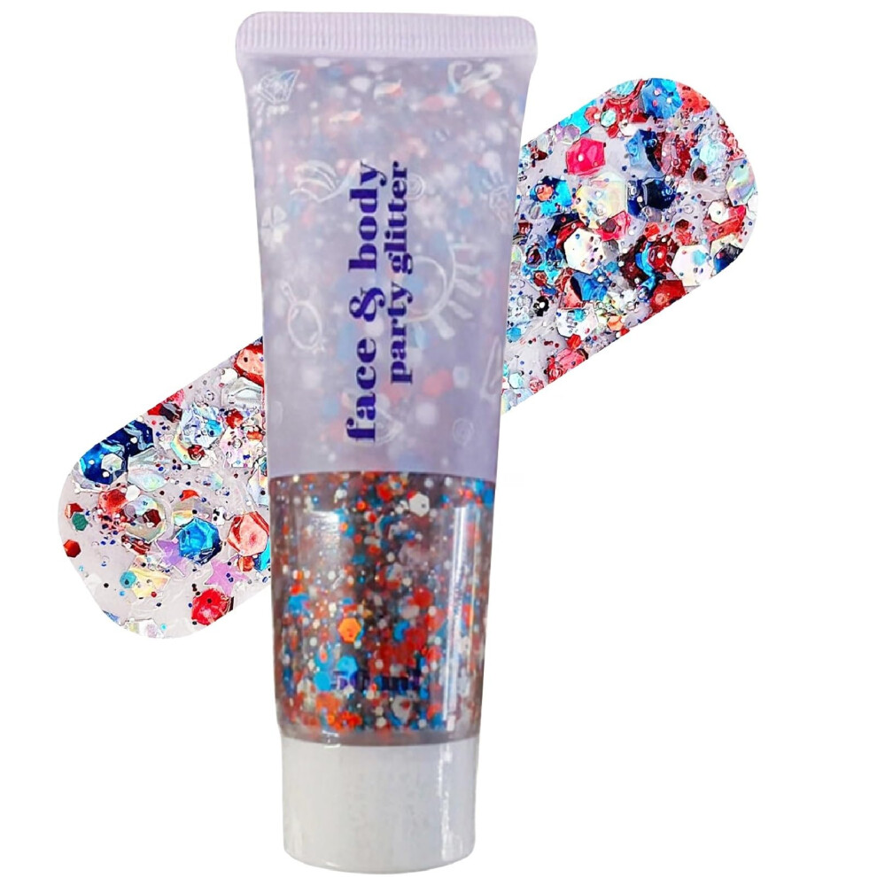 Beliky Girl Body Glitter Gel,50Ml Face&Body