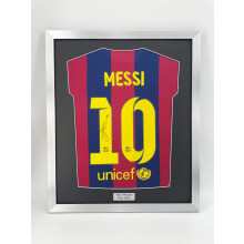 (Silver) DIY Football Shirt Frame: Black Mount, Plaque, Ready Made