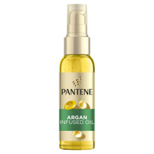 Pantene Pro-V Smooth & Sleek Argan Infused Hair Oil, 100ml, for Frizzy Hair, Tames Frizz & Enhances Shine, with Pro-V Nutrients