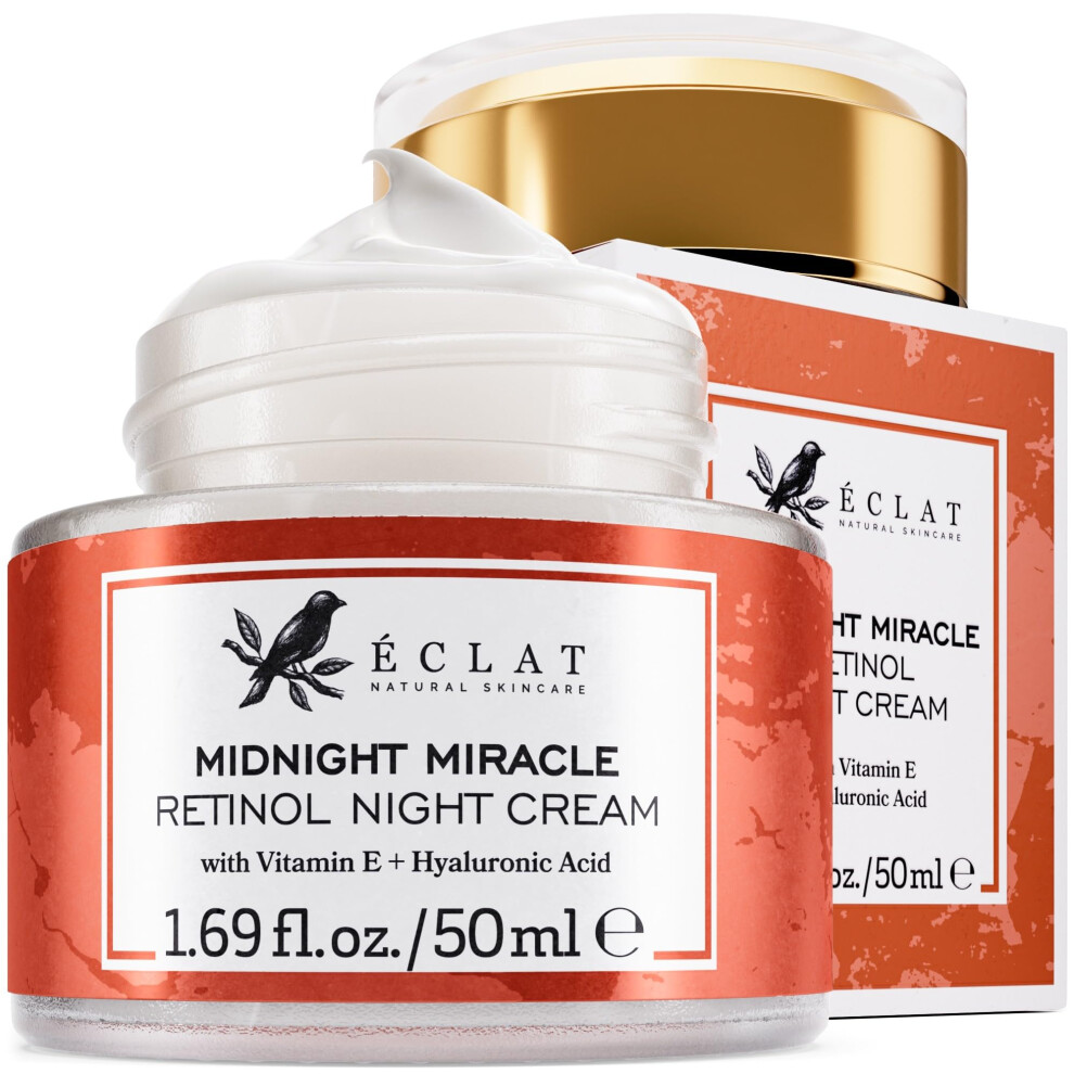 Eclat Skincare Cream Retinol Night Â