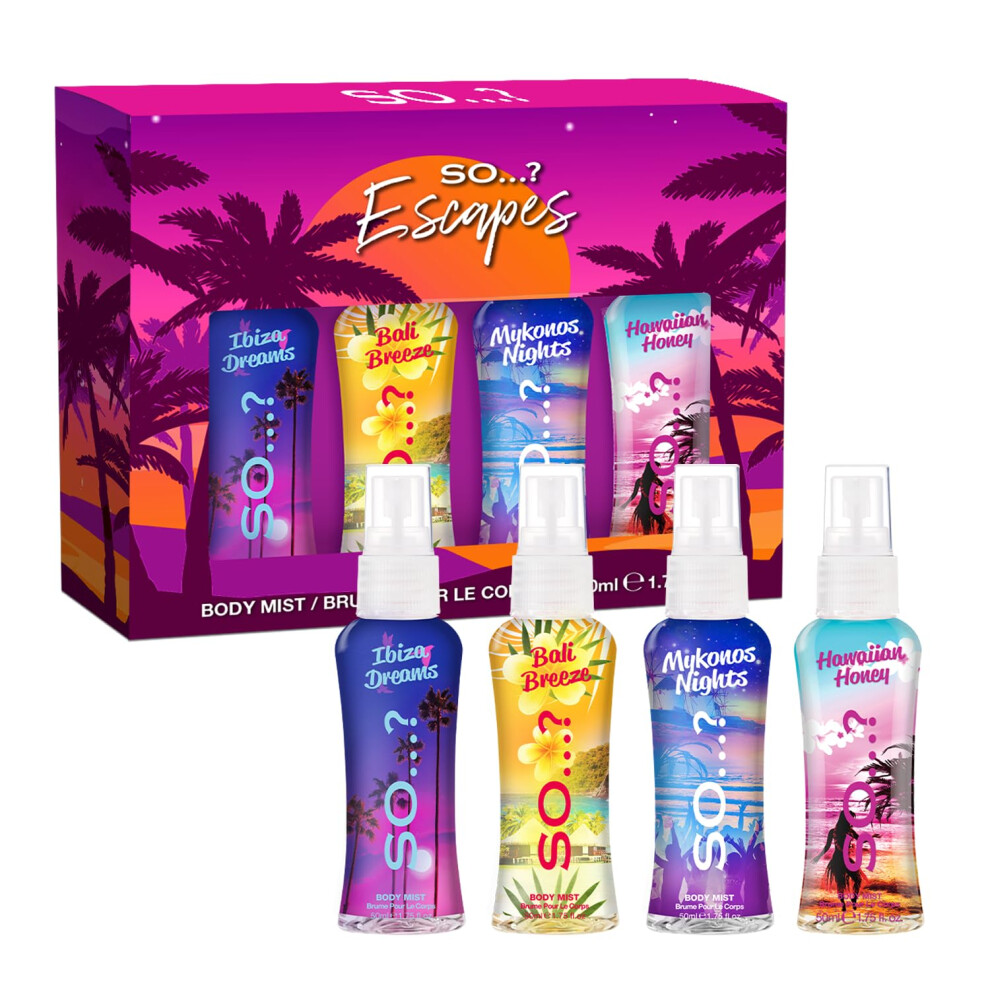 Soâ¦? Escapes Womens Gift Set, With