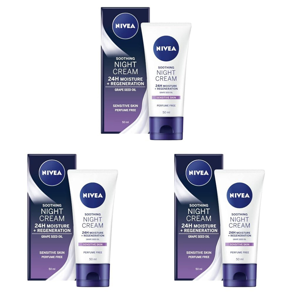 Nivea Sensitive Night (50 Ml), Cream