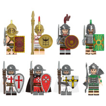 8pcs Roman soldier Nubian tribe Egypt Minifigure Kid Toy Gift