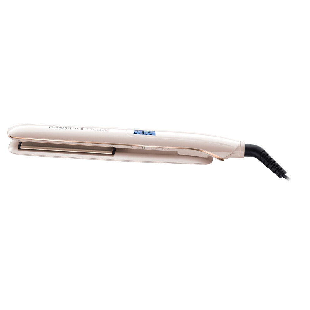 Remington Proluxe Ceramic Hair Straightener With Intelligent Optiheat Technology For Heat Where It Matters - Pro+ Setting At 185C For Healthier Styli