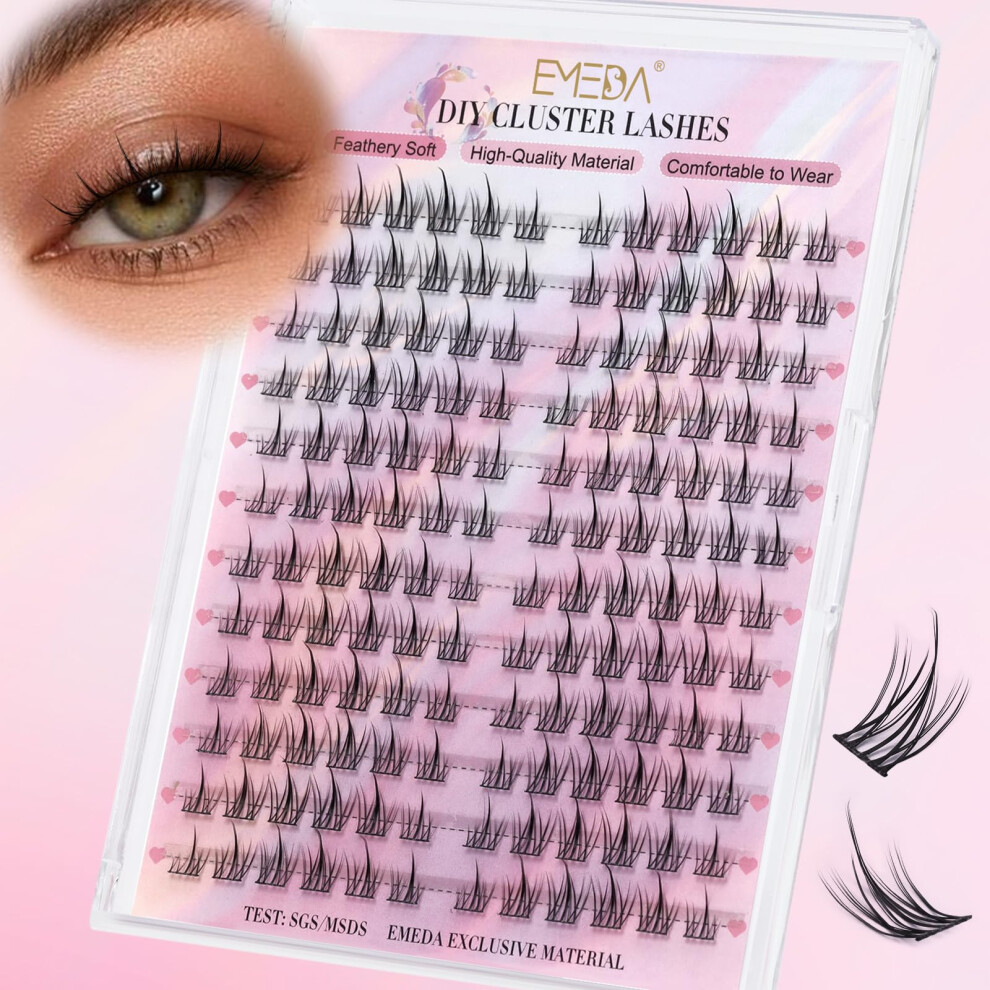 Emeda Manga Lash Clusters, Individual Lashes