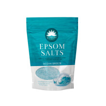 Elysium Spa Ocean Breeze Epsom Salts | Natural Magnesium Sulphate Bath Crystals with Essential Oils for Relaxing & Tired Aching Muscles (450g)