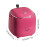 (Rose Red) Dual Layer ABS Trash Can w/ Flip Lid 3