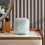 (Light Green) Dual Layer ABS Trash Can w/ Flip Lid 4