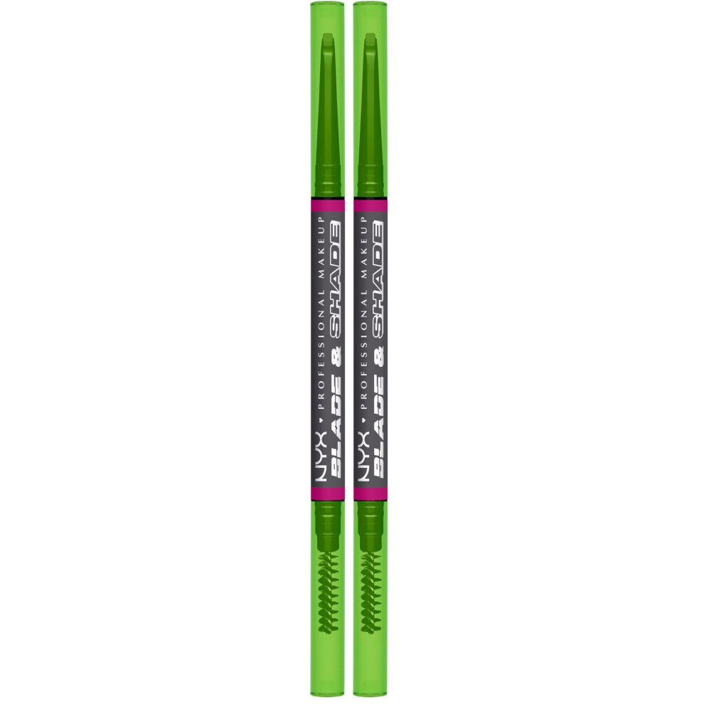 Nyx Professional Makeup Grey Eyebrow Pencil, Nano-Precision