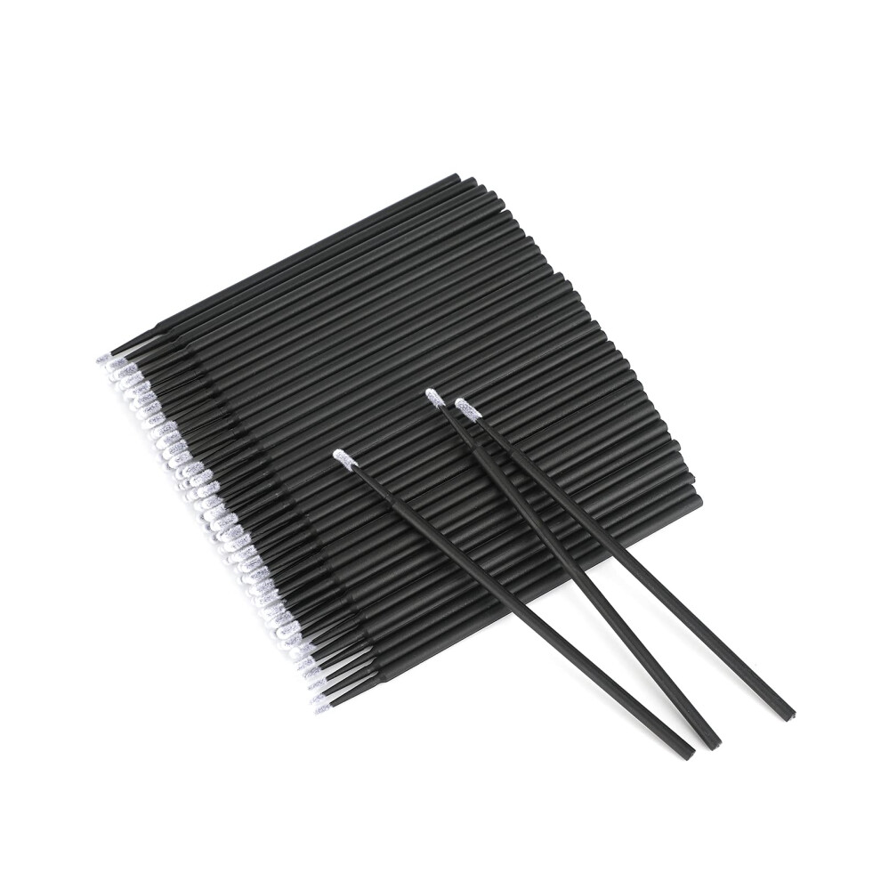 G2plus Black 200Pcs Micro Applicators Brushes