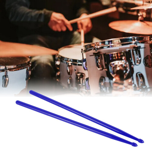 2PCS Nylon Drumsticks for Percussion, Purple, Portable, Replacement
