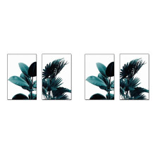 4pcs GREEN PLANT Canvas Art Print Wall Poster Wall Pictures Painting Wall Art Frame Not Include 21cm X 30cm