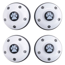 Campana de Mascotas, Paquete de 4 de Entrenamiento para Perros con Fondo de Goma Antideslizante Timbre del Perro para el del Orinal Dispositivo de