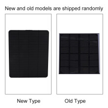 6V 3W monokristallines Silizium-Solarmodul Batterieladegerät Stromversorgung Lampe
