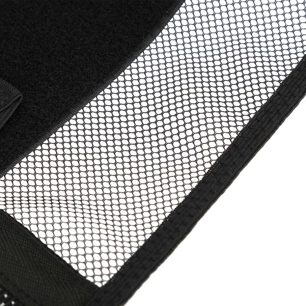Light/Black Men's Breathable Ultra Lumbar Support Waist Belt Xxl