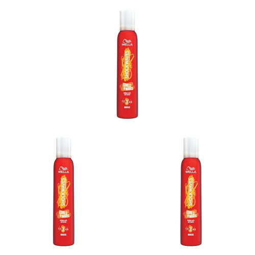 Wella Wella Shockwaves Curls and Waves Mousse,