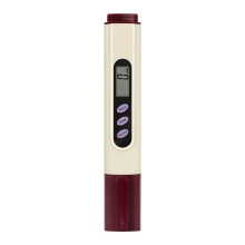 Draagbare TDS-Meter Waterkwaliteitstester voor Drinkwater, Aquaria, Zwembaden, Hydrocultuur Temperatuur- en Zuiverheidsmeetpen
