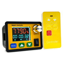 Framåt Bakåt 0-100 % Justerbar 6-55V 20A Motorhastighetsregulator PWM 12V 24V 48V Fjärrkontroll