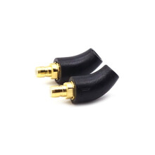 1 Par de Cables de Actualización para Auriculares Ie400/Ie500 PRO, Cable para Auriculares DIY, Clavija Curvada