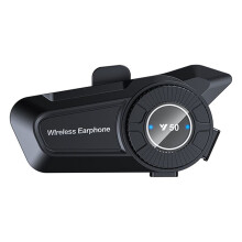 Y50 Roulette Wheel Rotation Motorcycle Helmet Headset 5.3 Wireless Headphones Earphones IP67 Waterproof