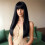 (Black) 24\" Platinum Blonde Straight Wig with Bangs 2