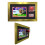 (Gold) 3D Acrylic Snooker Ball Display Frame - Wall Mounted Memorabilia Gift 1