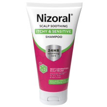 Nizoral Scalp Soothing Itchy & Sensitive Shampoo, 200ml. 24H Relief for Dry, Itchy & Flaky Scalps with Aloe Vera.