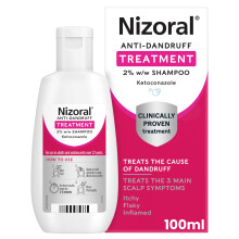 Nizoral Anti-Dandruff Treatment Shampoo, Treats and