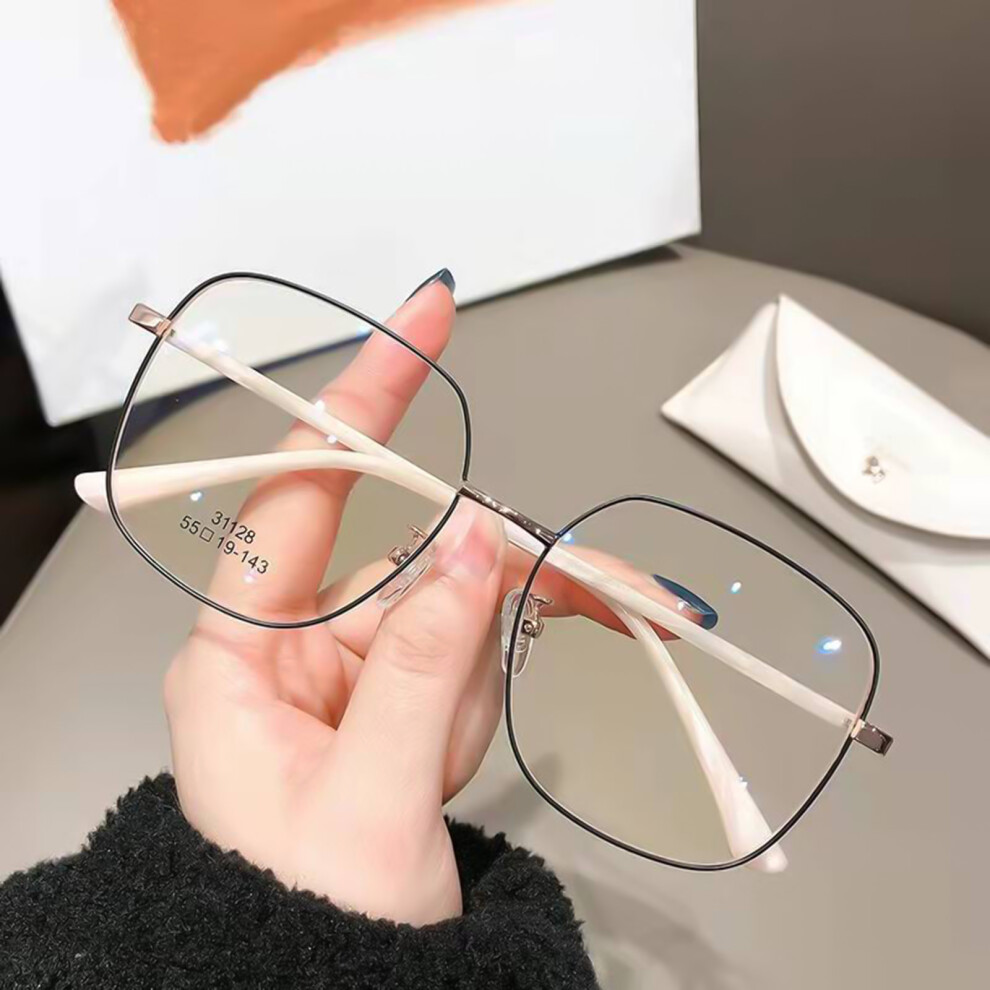Dachuang Beauty Black/Gold/Blue ( Rose 600Â°) Light Blocking Glasses For Women