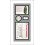 (White) Personalized Golf Photo 3D Box Frame: Scorecard & Ball Display 1