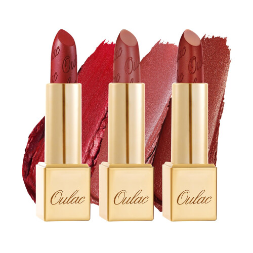 OULAC Metallic Shine Matte Lipstick Set,