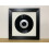 (Black) 7-Inch Vinyl Record Frame: White Mount, 11"x11" Frame 1
