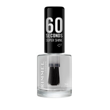 Rimmel London 60 Seconds Super Shine Nail Polish, 740 Clear, 8 ml