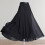 (Black) Ballet Skirt with Adjustable Waist for Dance 4
