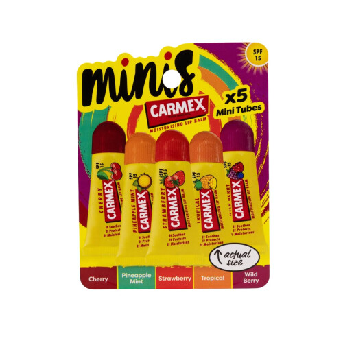 Carmex Carmex Mini Scented Lip Balm Tubes