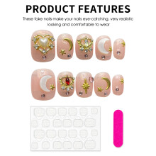 (L) Sailor Moon Press-On Nails - Chip-Proof Stage Wear
