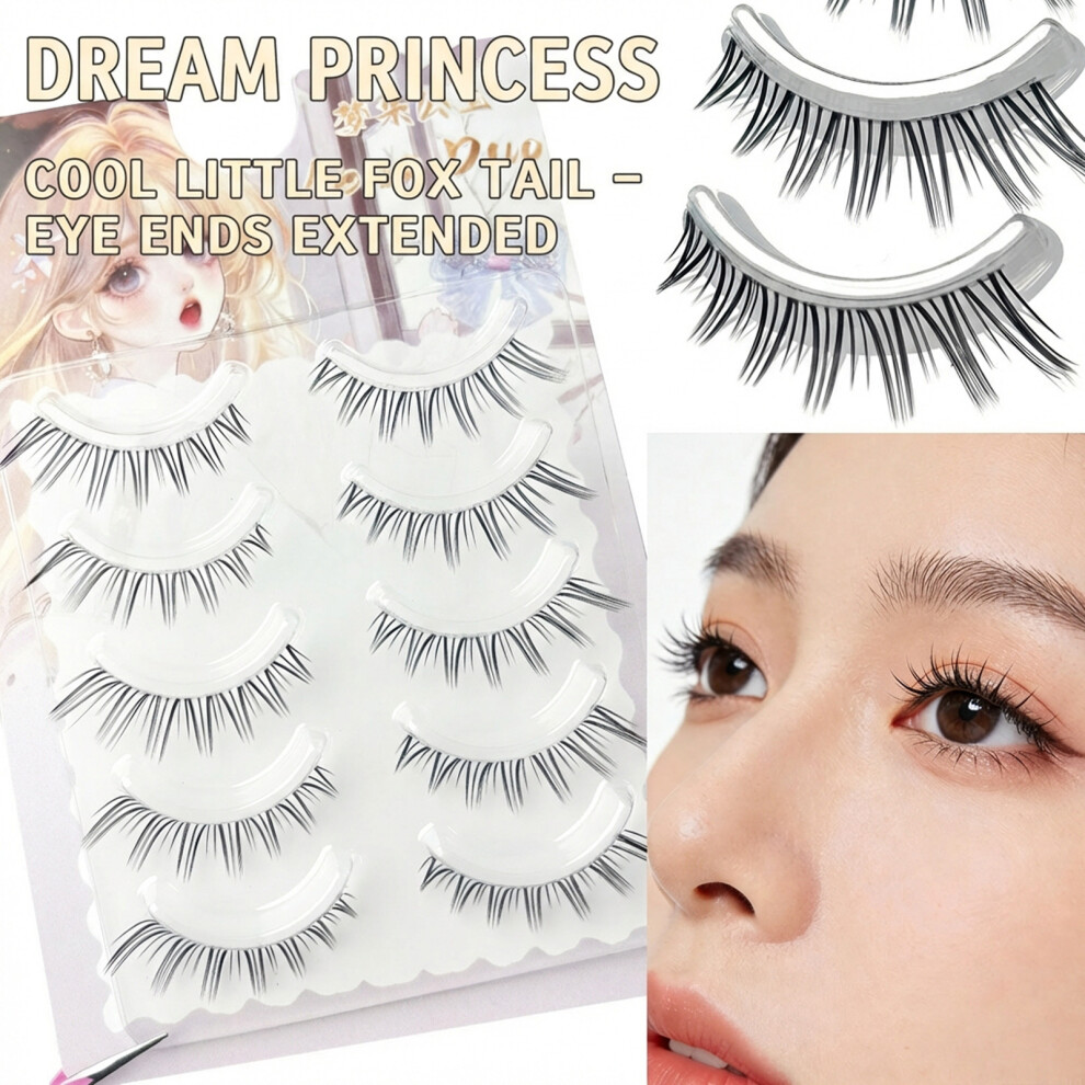 Dcph-Clothing Soft Natural False Eyelashes For Eye Enhancement