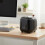 (Black) Dual Layer ABS Trash Can w/ Flip Lid 2