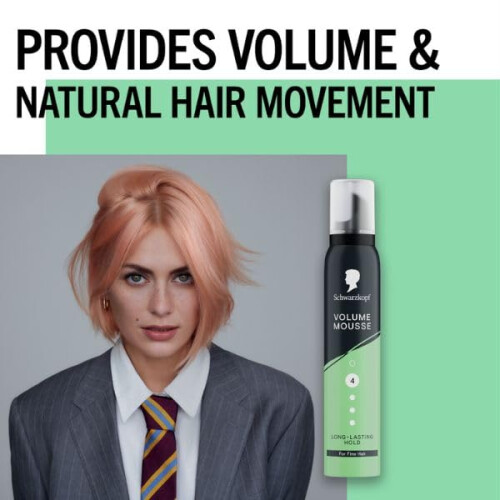 Schwarzkopf Schwarzkopf Mousse Volume 200ml, Hold Level 1