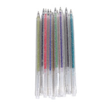 Ensemble de 12 stylos gel à paillettes métalliques, résistants à l'eau, changeant de couleur, pour dessin et scrapbook