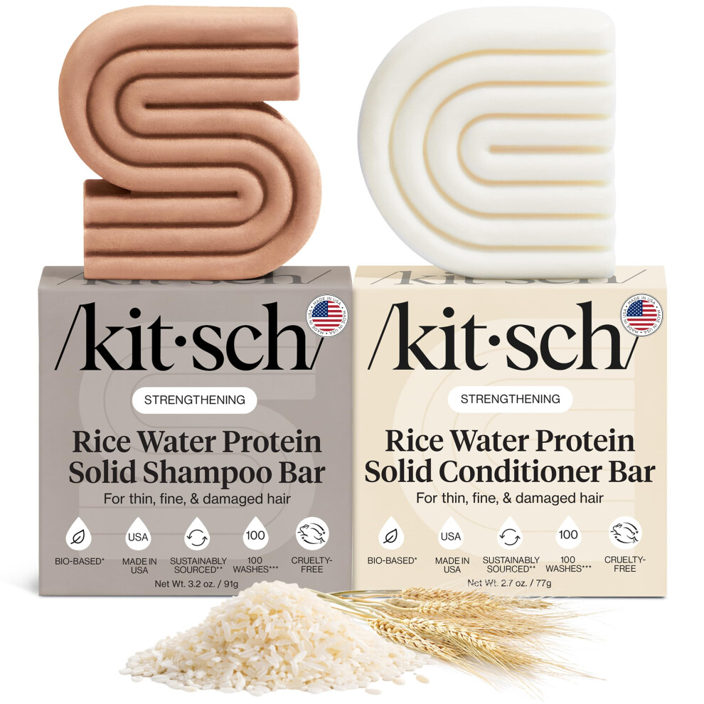 Kitsch Rice Water Shampoo & Conditioner