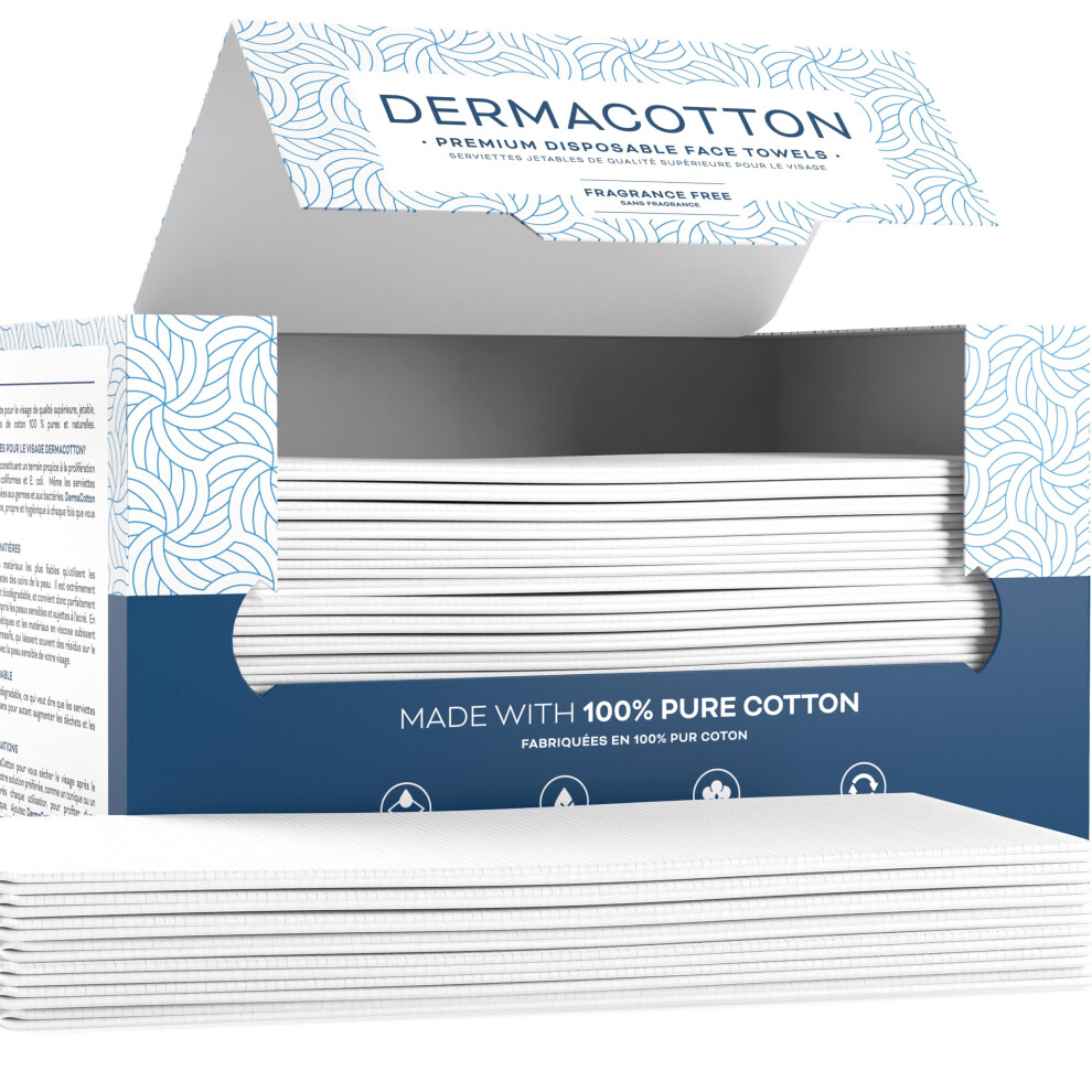 Dermacotton 80 Disposable Towels - Pure
