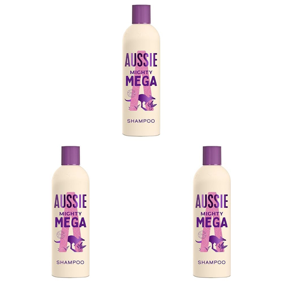 Procter & Gamble Aussie Mega Shampoo, 300 Ml (Pack